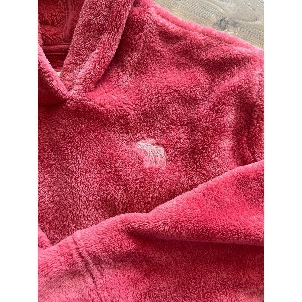 Abercrombie Kids girls faux fur fleece hoodie size 11-12​​​​​​​​​​​ - Picture 3 of 9